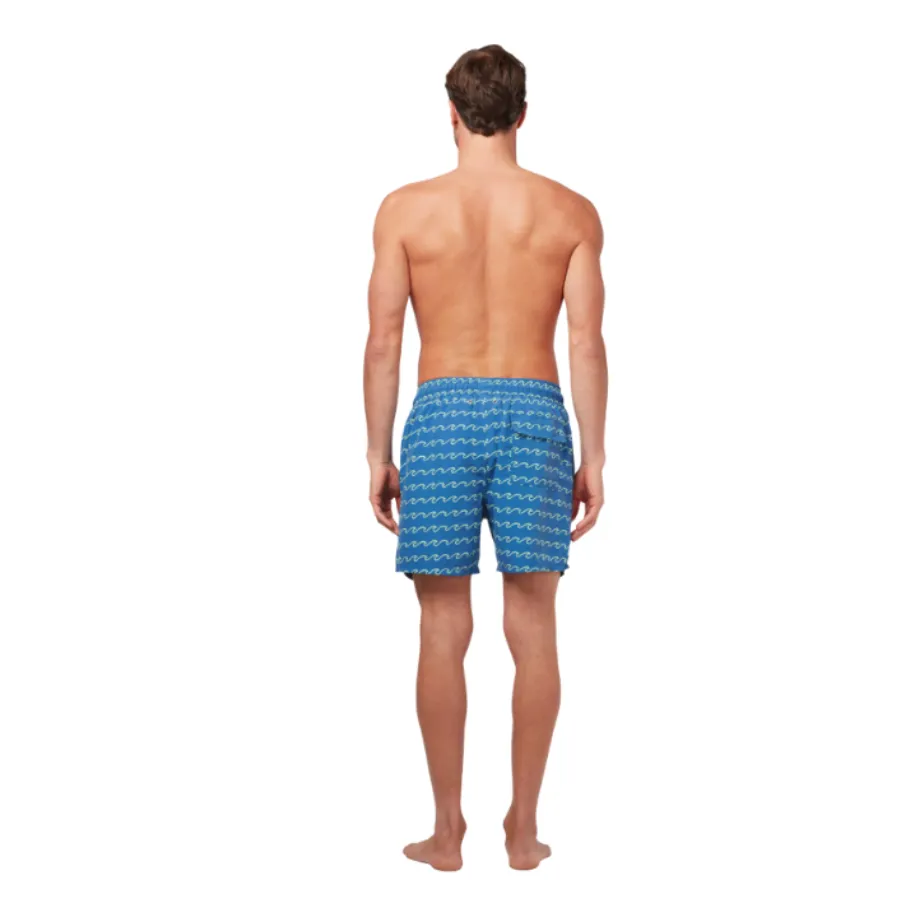 Tom & Teddy Waves Mens Swim Shorts WAVSF - Seafoam