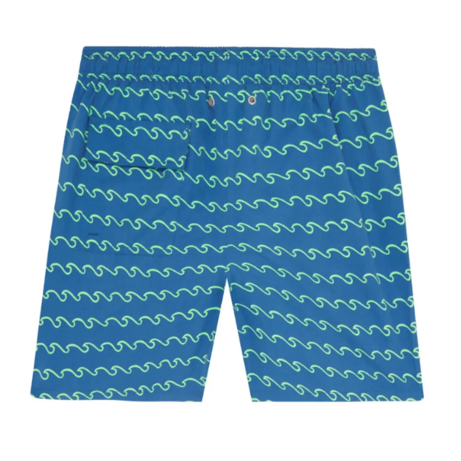 Tom & Teddy Waves Mens Swim Shorts WAVSF - Seafoam