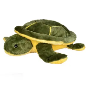 Tortoise Fur Cloth Soft Toy Turtle, 30cm (Green & Yellow)