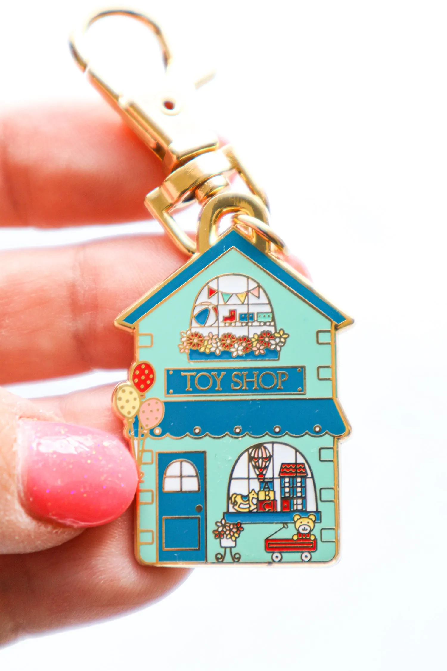 Toy Shop Enamel Charm
