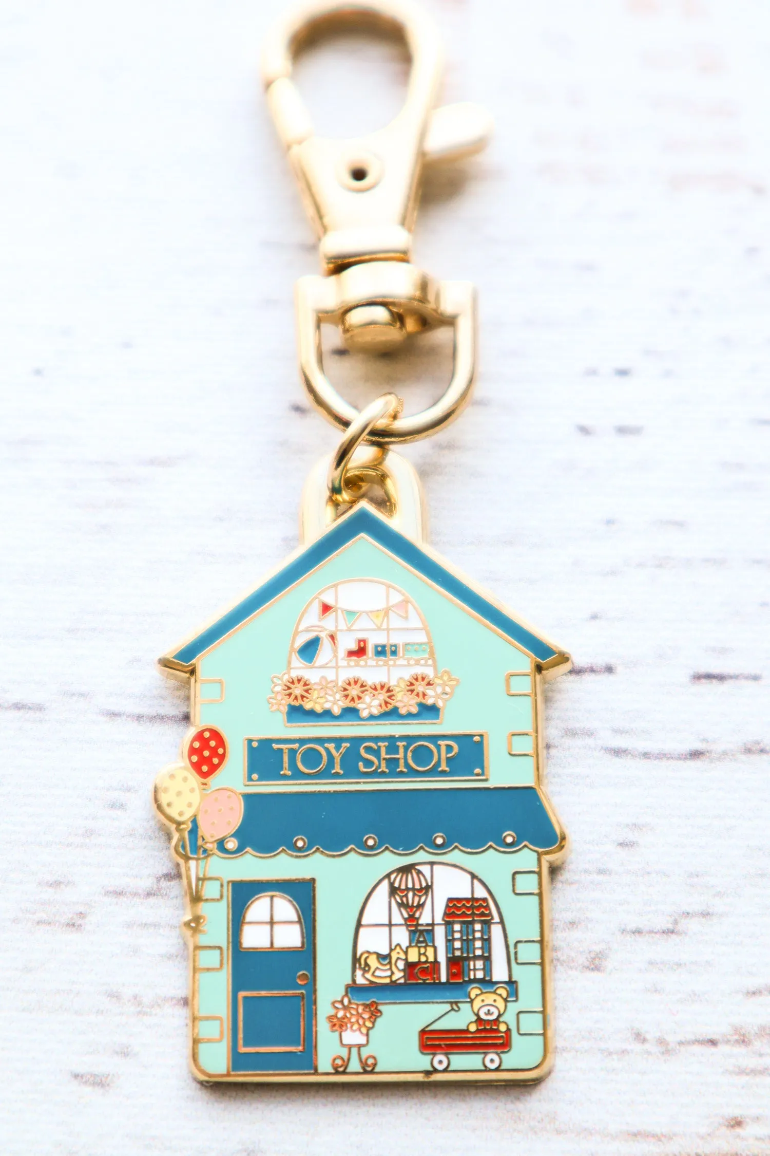 Toy Shop Enamel Charm