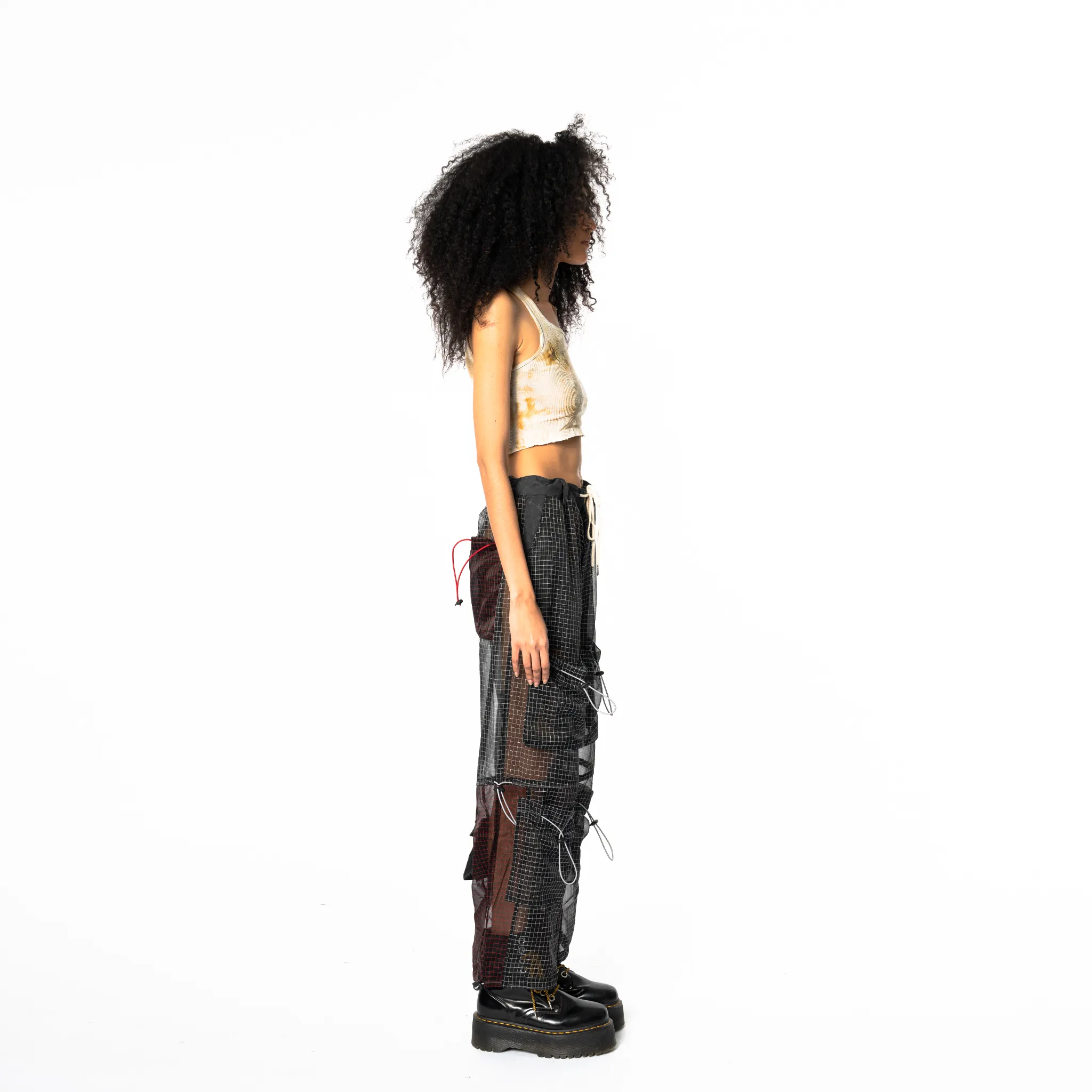 Transparent Cargo Pants