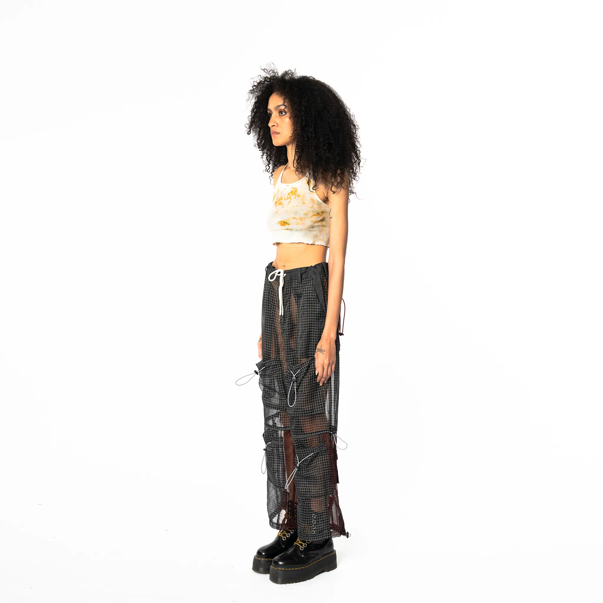 Transparent Cargo Pants