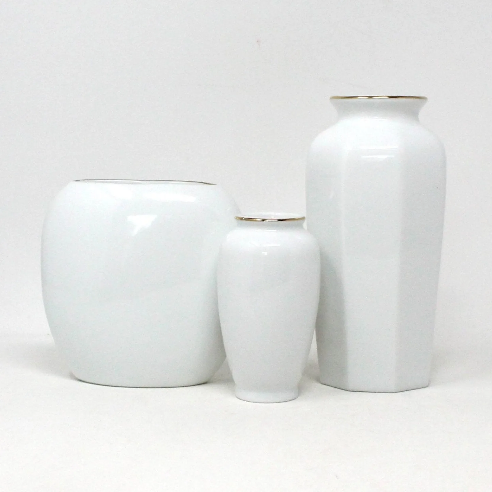 Vases, OMC Otagiri, Bear with Cat, Bob Harrison Designs, Set of 3, Japan, Vintage