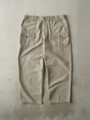 Vintage 90s Beige Wind River Cargo Pants (39x30)