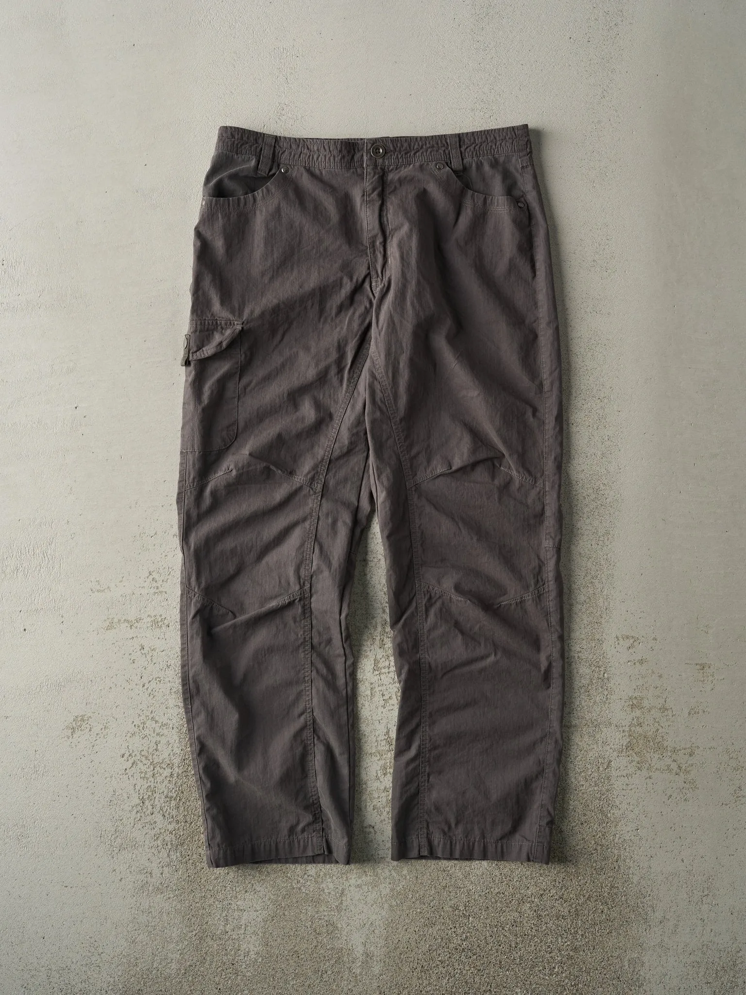 Vintage Y2K Grey Lightweight Cargo Work Pants (33x30)