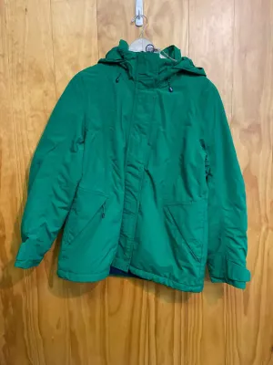 Women Size Small Lands End Green Women's Winter Jacket