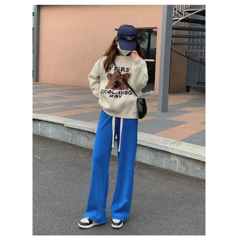 Women's High Waist Wide Leg Pants
